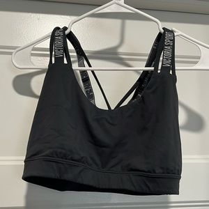*Victoria’s Secret Strappy Sports Bra.